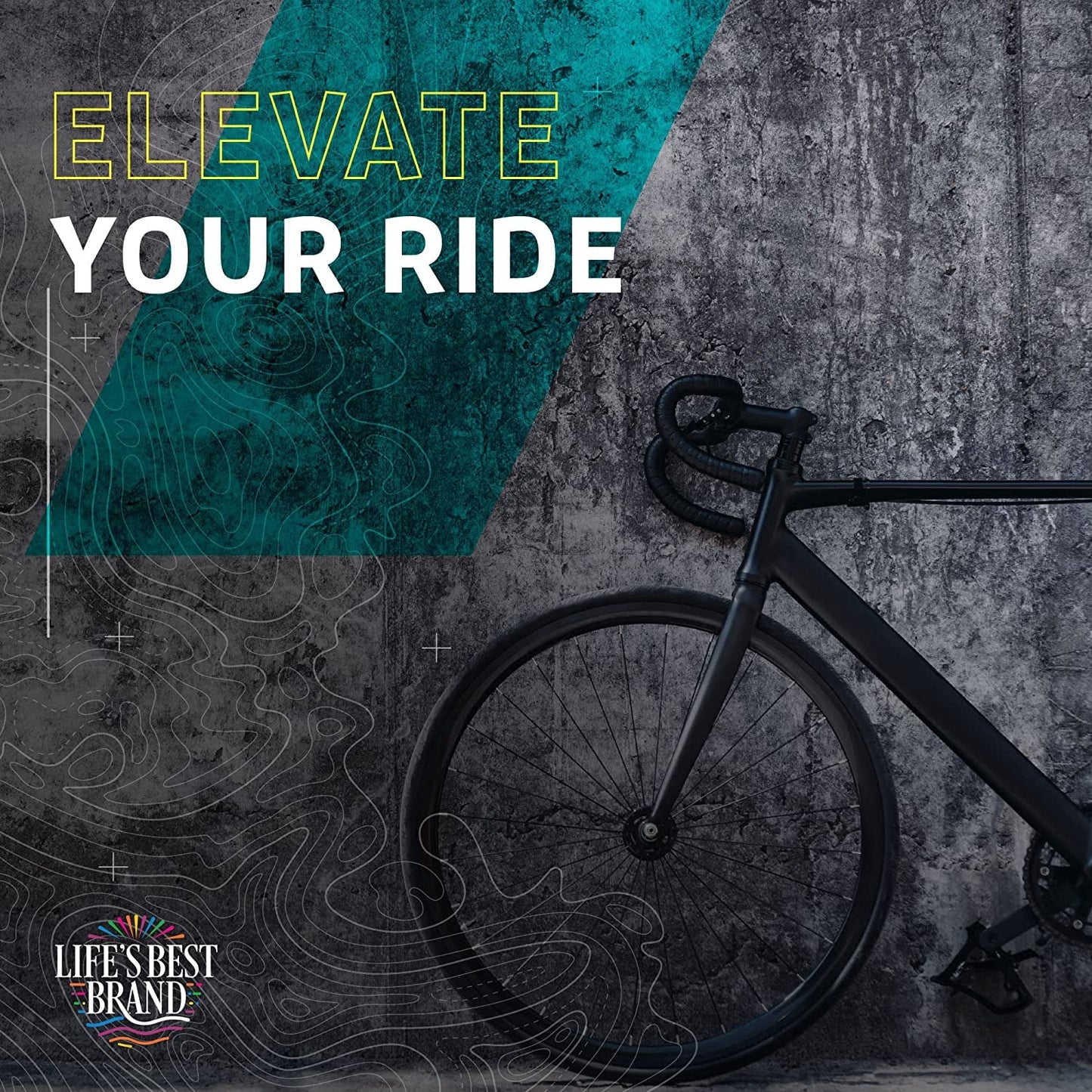 Saddle Style Bicycle Accessory - Universal Fit Comfortable Seating - for Pain Free Riding - Installs Easily On Mountain Bike, Cruiser, Exercise, Spin, & Kids Bikes