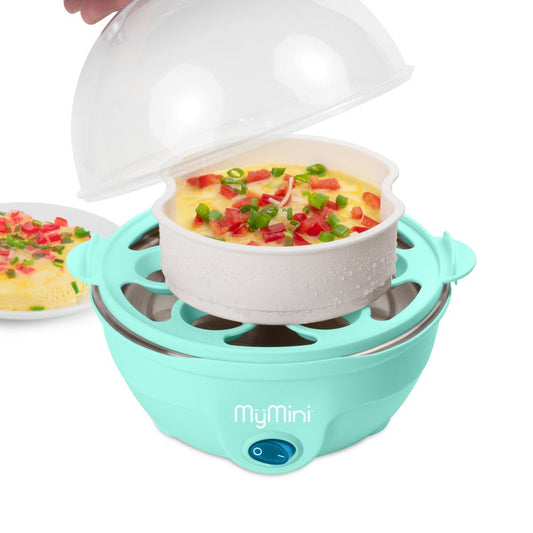 Premium 7-Egg Cooker, Teal