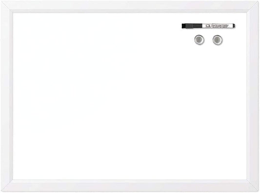 Magnetic Whiteboard, 17" x 23" Dry Erase White Board for Home Office or Personal Use