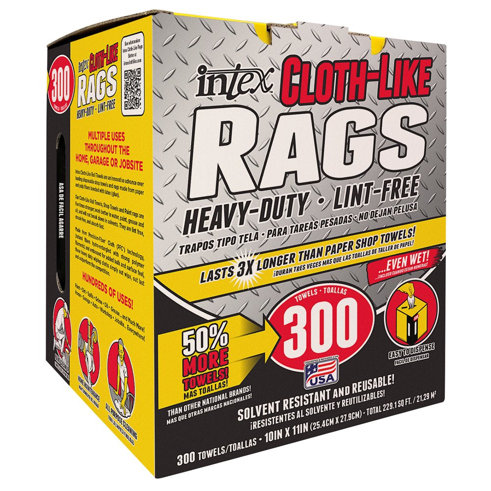 300Ct Box Cloth-Like Rags