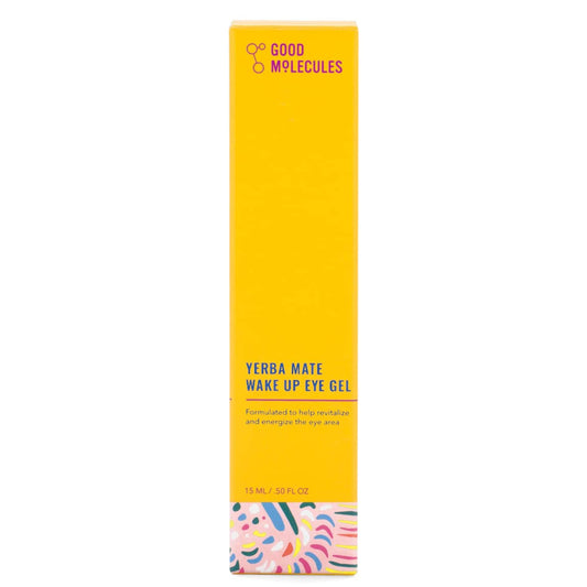 Yerba Mate Wake Up Eye Gel 15ml/.5oz- Yerba Mate and Caffeine to Minimize Puffiness, Tired Eyes, and Swelling - Hyaluronic Acid to Moisturize, Plump, and Smooth - Skin Care For Face