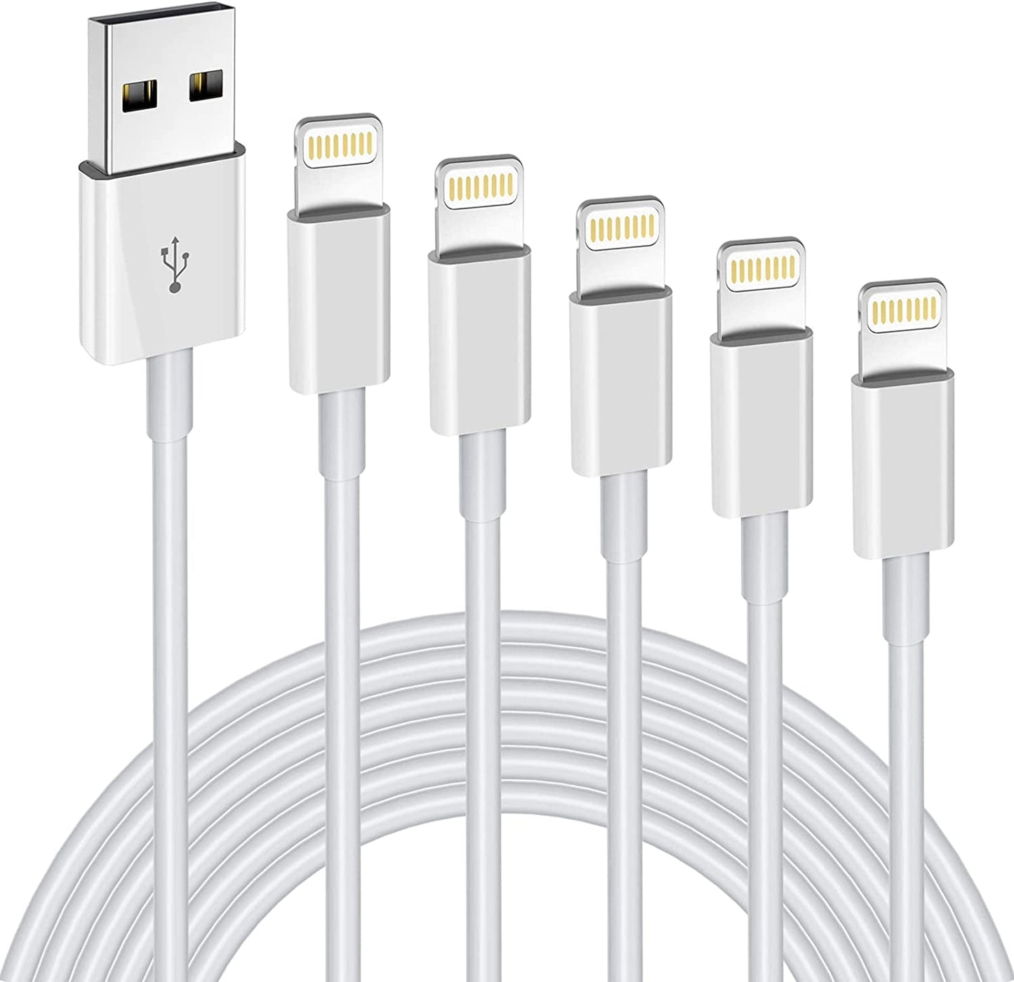 3Pack 6FT Charging Cords Compatible with iPhone