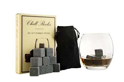 9 Pack: Grey Beverage Chilling Stones