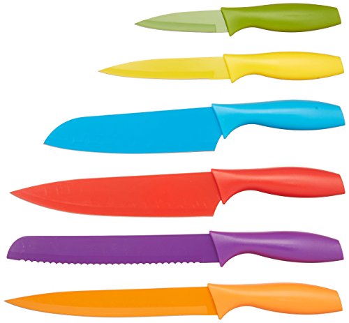 12 Piece: Colored Knife Set