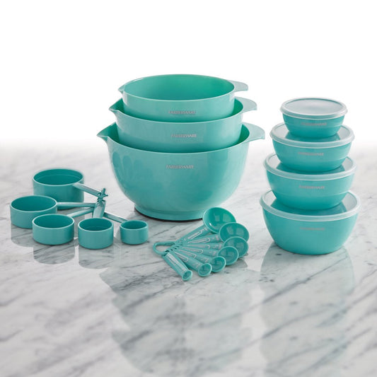 23-Piece Professional Aqua Mix and Measure Baking Set