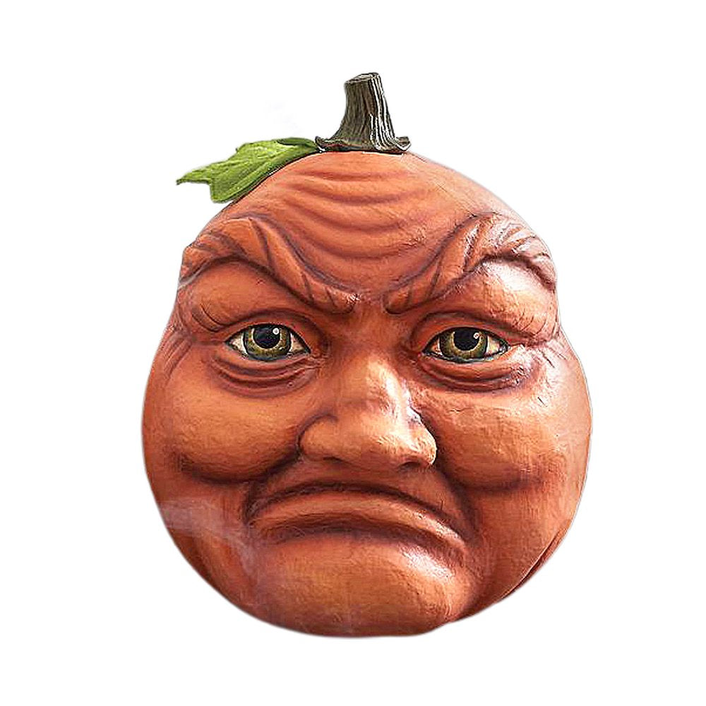 Funny Pumpkins for Fall Decorations, Pumpkins with Faces, Halloween Pumpkin Decorations Statue for Wedding Thanksgiving Home Table Decor