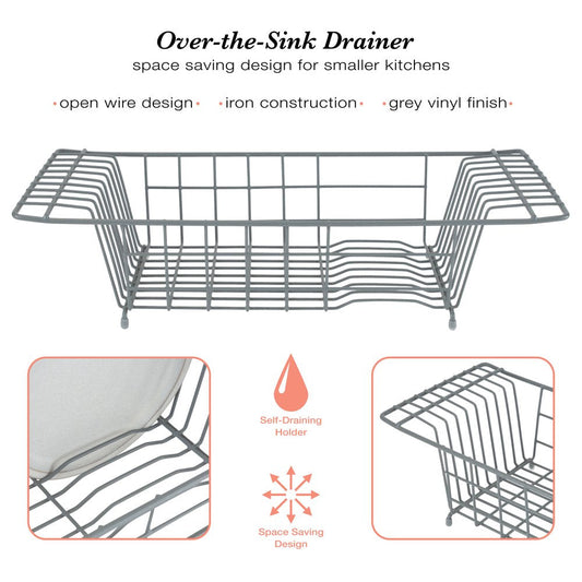 Kitchen Details over the Sink Dish Rack