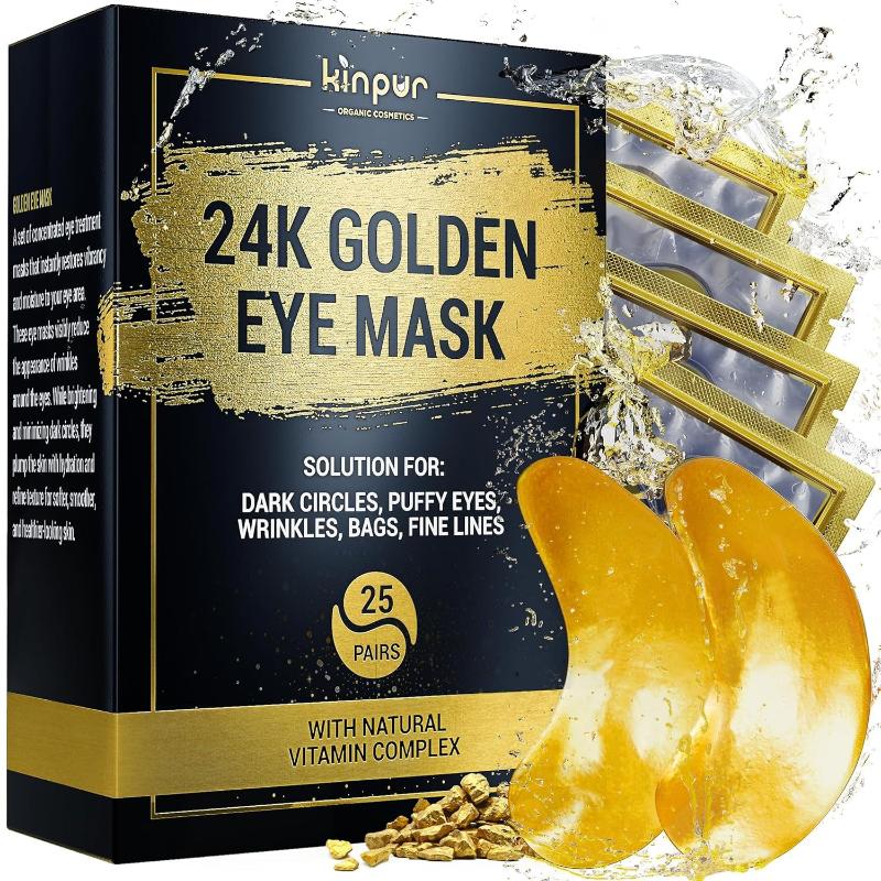 Under Eye Mask for Puffy Eyes, Wrinkles and Bags - Anti-Aging Collagen Skincare - Brightening, Hydrating and Refreshing