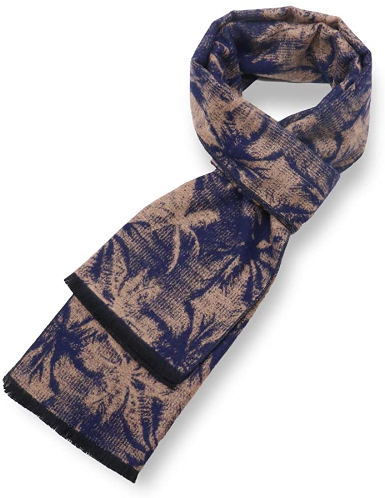 Men's Winter Warm Cashmere Scarf,Fashion Lightweight and Soft Scarves