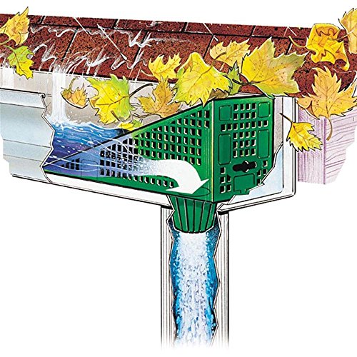 4 Pack The Wedge Downspout Gutter Guard