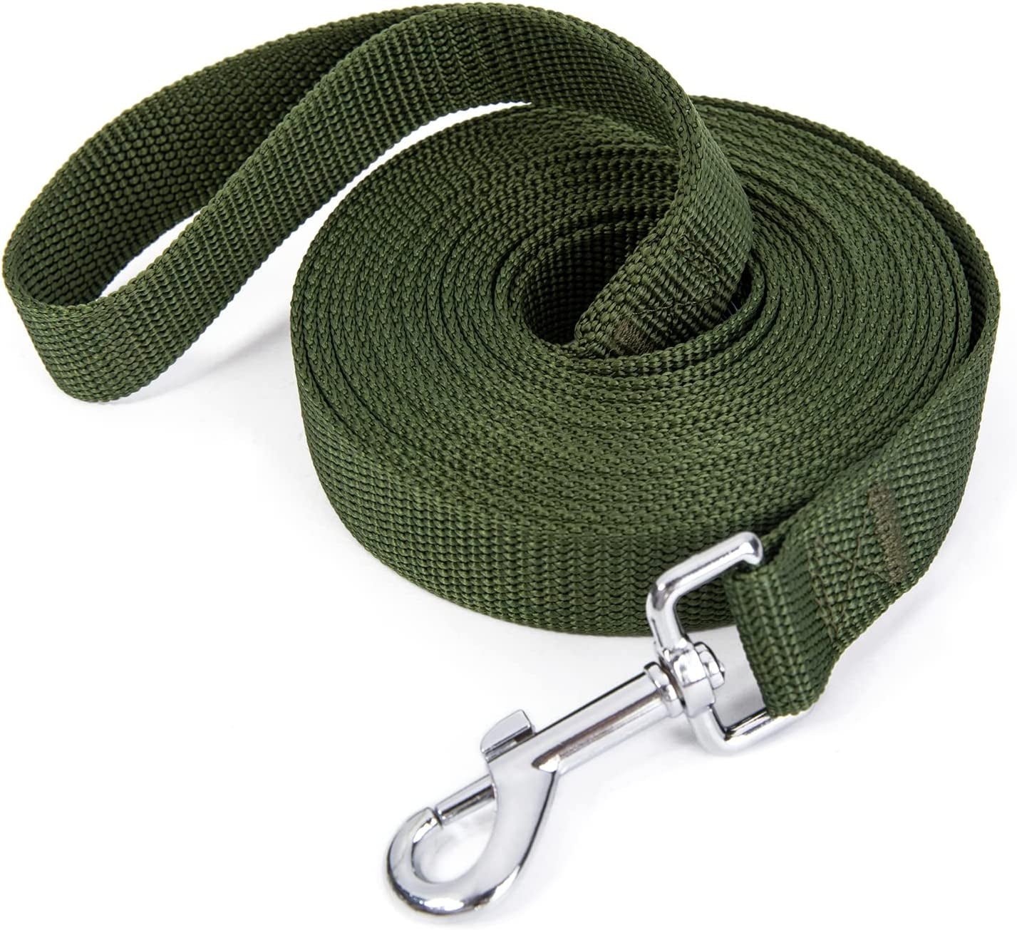 Strong Durable Nylon Dog Training Leash, Traction Rope, 10 Feet Long, 1 Inch Wide, for Small and Medium Dog