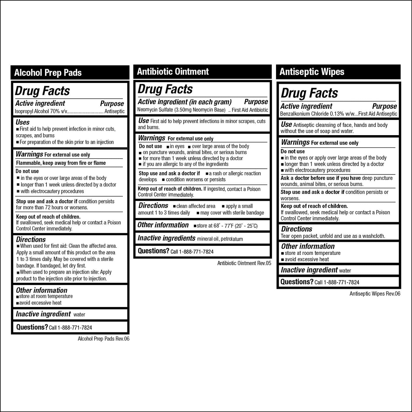 Be Smart Get Prepared 100 Piece First Aid Kit