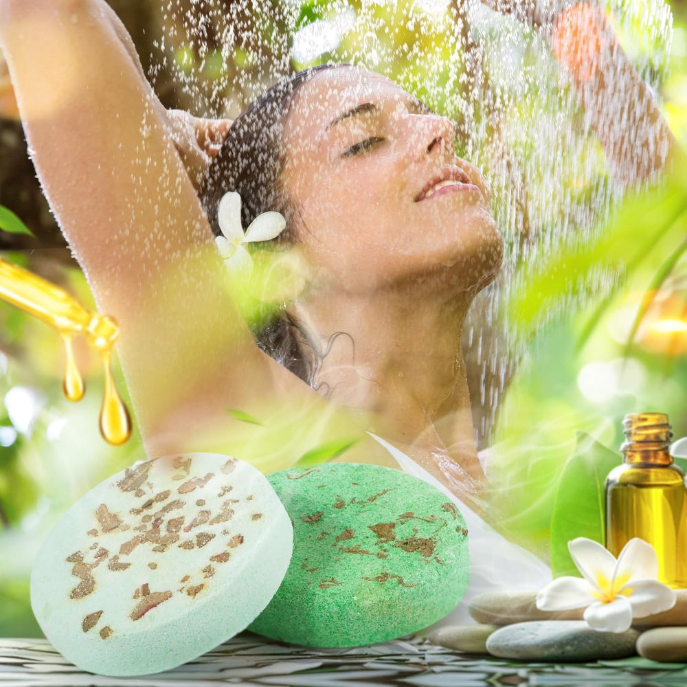 12-Pack Shower Steamers – Aromatherapy Spa Use – Stress Relief & Relaxation Tablets – Home Shower Self-Care Gift Set