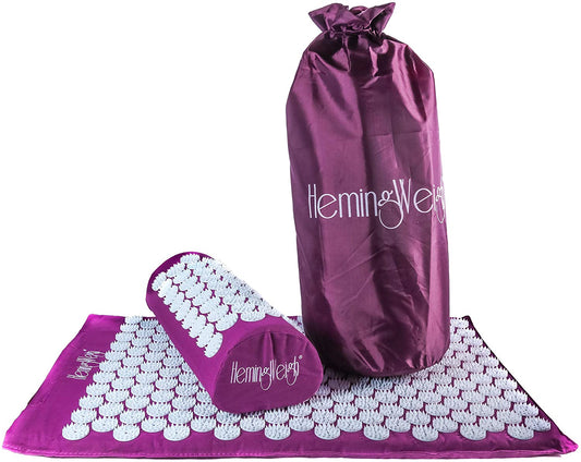 Acupressure Pain Relief Massage Mat And Pillow Set