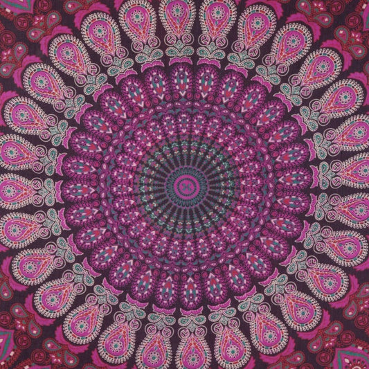 Colorful Cotton Bohemian Mandala Tapestry