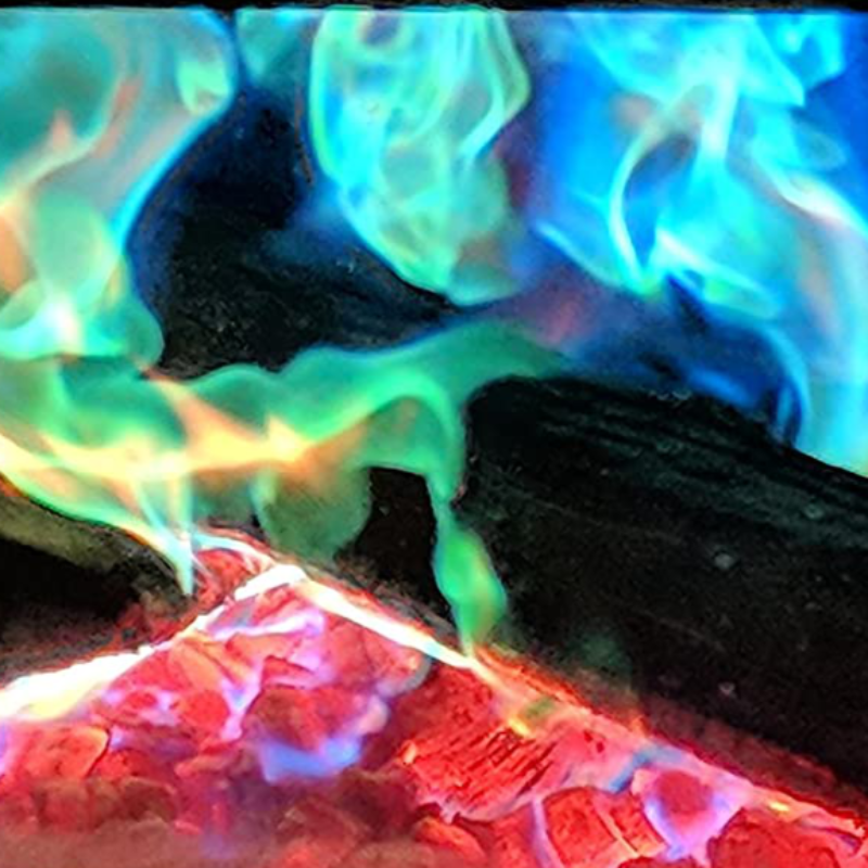 12 Pack Mystical Fire Dragon Flames Vibrant Flame Color Changing Packets For Indoor/Outdoor Fire Pit, Campfire, Fireplace