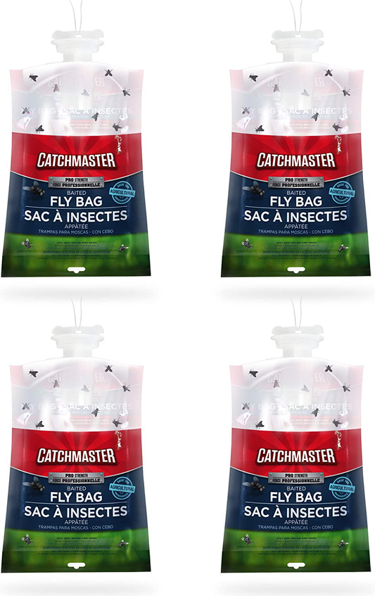 Catchmaster X-Large Outdoor Disposable Fly Bag Trap - Bulk Pack of 2 Fly Bags