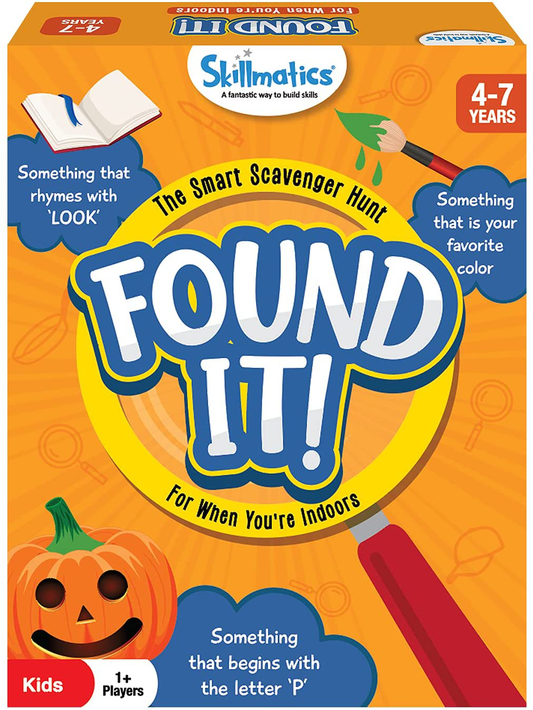 Skillmatics Card Game : Found It Outdoor Edition | Gifts, Stocking Stuffer for Ages 4-7 | Super Fun Family Game | Smart Scavenger Hunt for Kids
