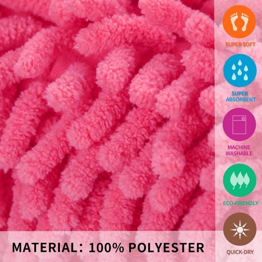 Bath Rugs Floor Non Slip Curved Bathroom Mat Microfiber Plush Super Water Absorbent Machine Wash/Dry Shaggy Carpet for Toilet