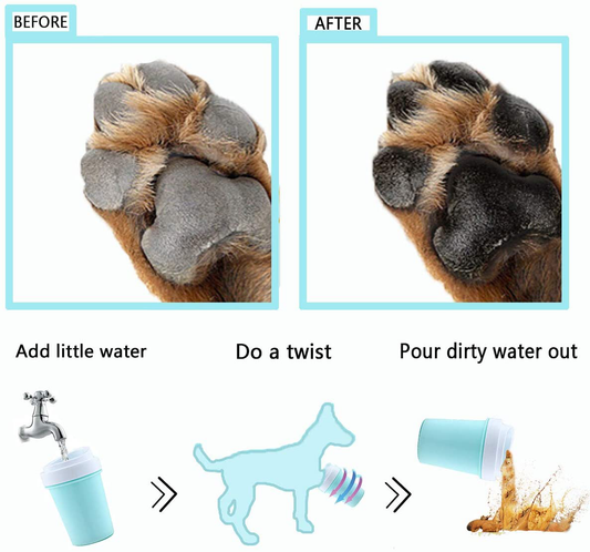 Dog Paw Cleaner Large