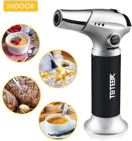 Cooking Torch With Safety Lock & Adjustable Flame