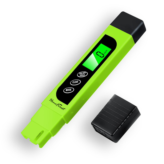 Water Quality Tester, Accurate and Reliable, HoneForest TDS Meter, EC Meter & Temperature Meter 3 in 1, 0-9990ppm, Ideal Water Test Meter for Drinking Water, Aquariums, etc.