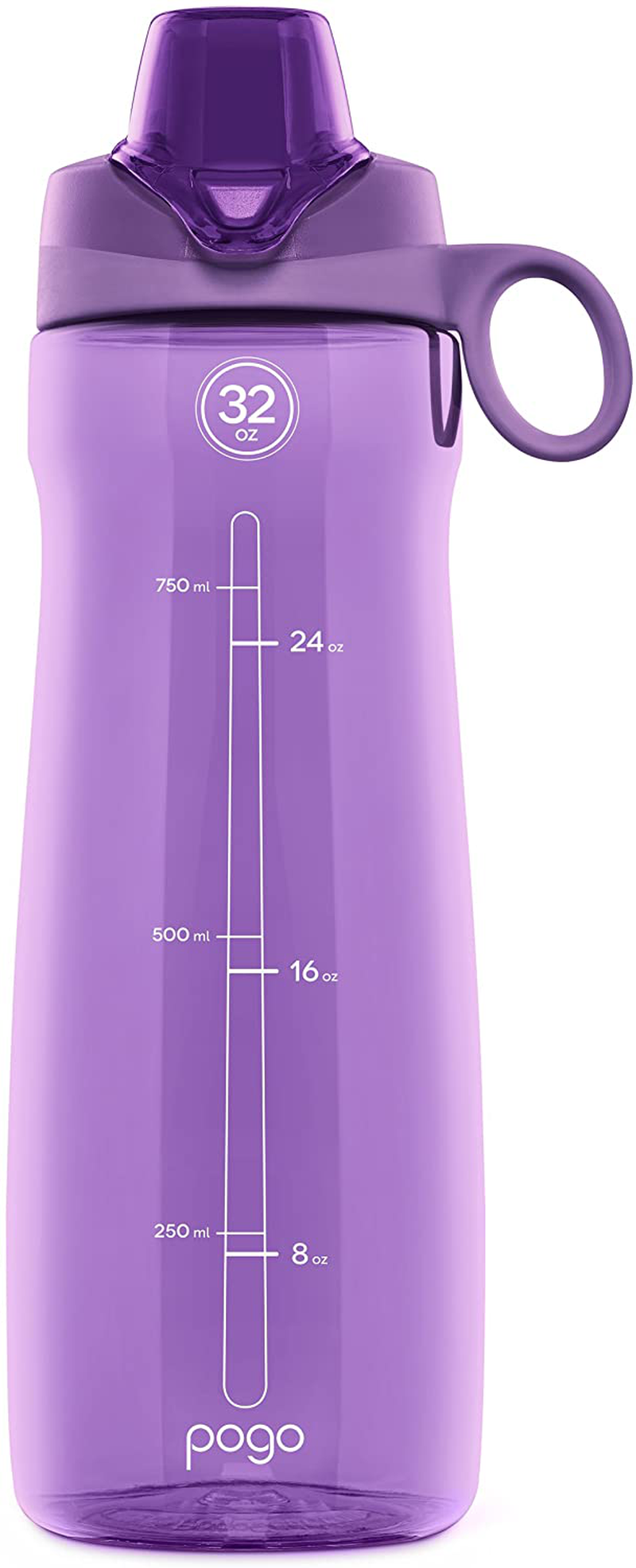 BPA-Free Plastic Water Bottle with Chug Lid