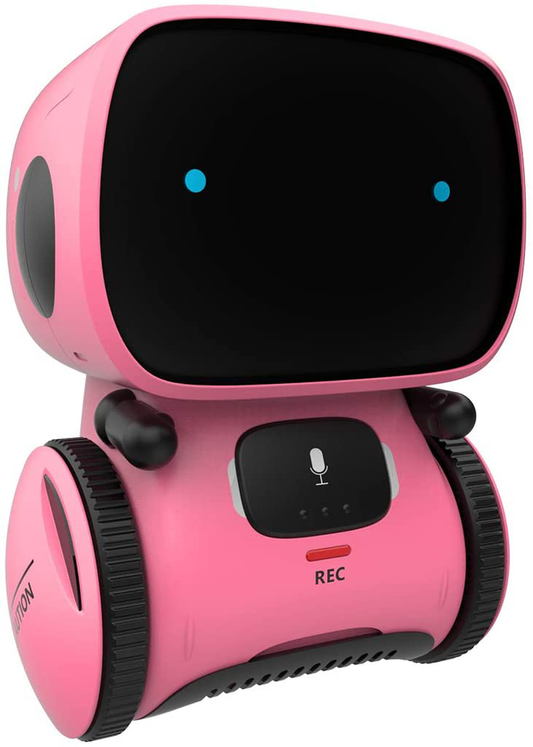 98K Kids Robot Toy, Smart Talking Robots, Gift for Boys and Girls Age 3+, Intelligent Partner and Teacher, with Voice Controlled and Touch Sensor, Singing, Dancing, Repeating