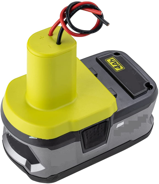 Power Wheels Adaptor for Ryobi 18V P108 P107 P102 Battery Dock Power Connector Rc car Rc Truck 12 Gauge Robotics
