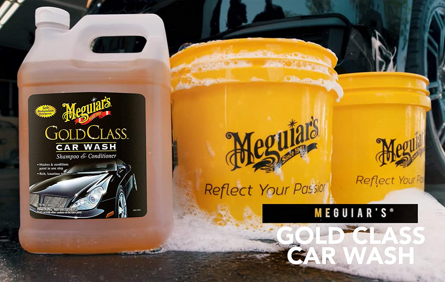 Meguiar's G7101FFP Gold Class Car Wash - 1 gallon