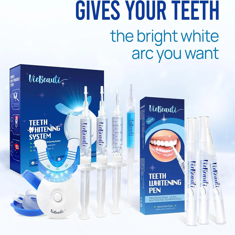 3 Pack Teeth Whitening Pens - 30+ Uses, Effective, Easy to Use, Mint Flavor