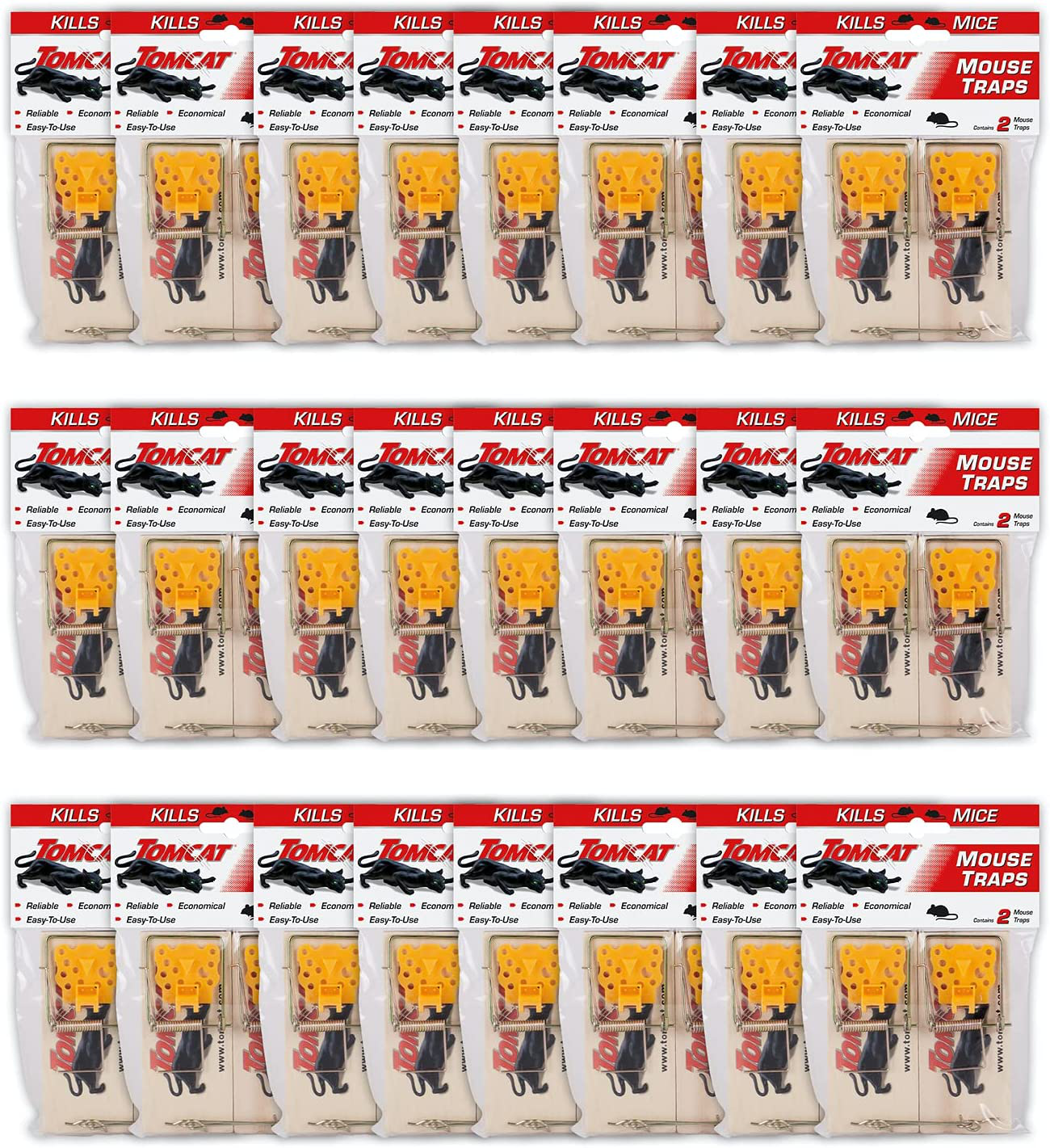 Tomcat Mouse Traps (Wooden)