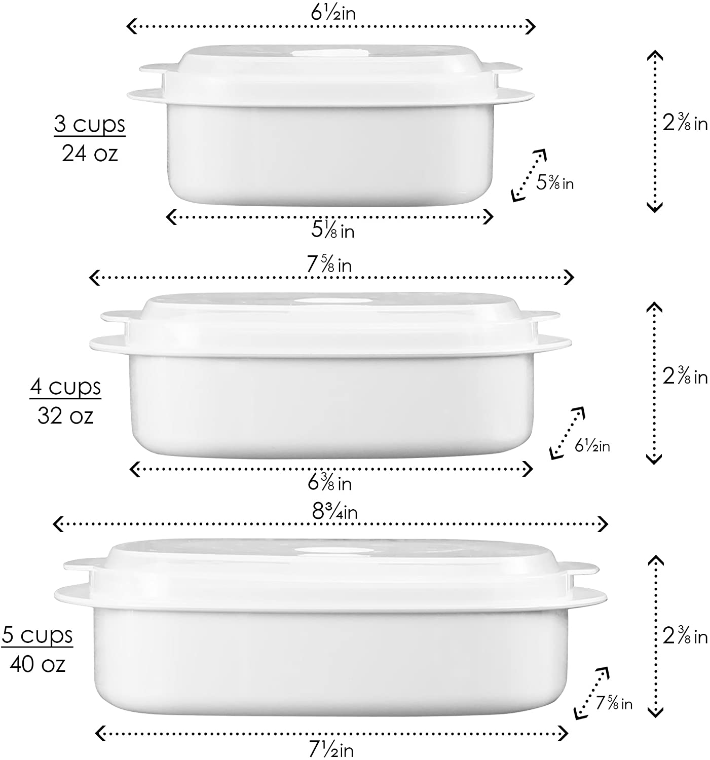 Calypso Basics by Reston Lloyd 6-Piece Microwave Cookware, Steamer and Storage Set, Azure