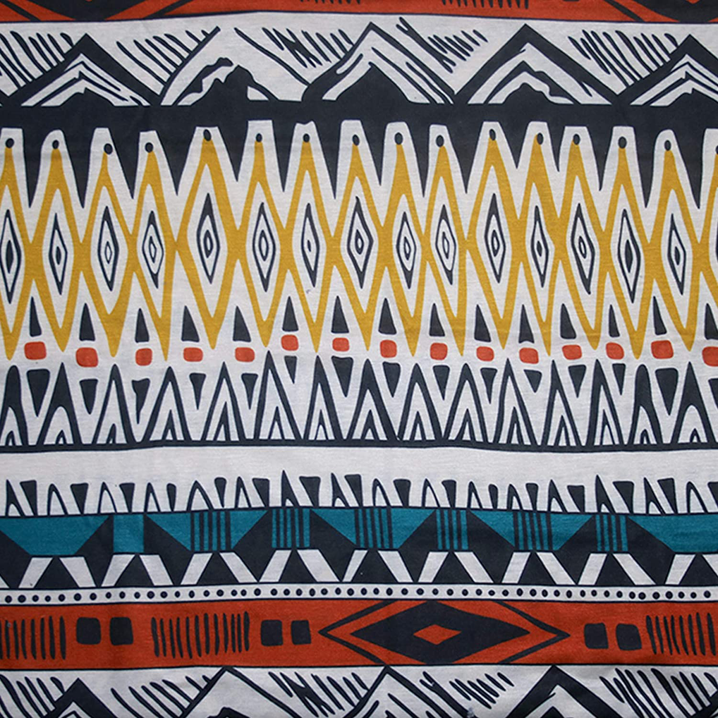Evolve Wrap Scarf - Tribal Print MULTI-COLORED