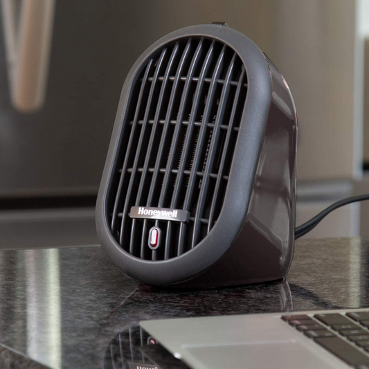 Honeywell 250W Energy Efficient Space Saving Portable Heater With 2 Heat Settings