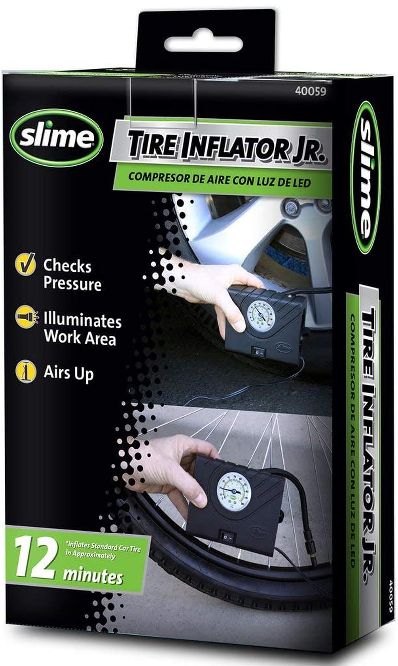 Tire Inflator with 10 Foot Power Cord