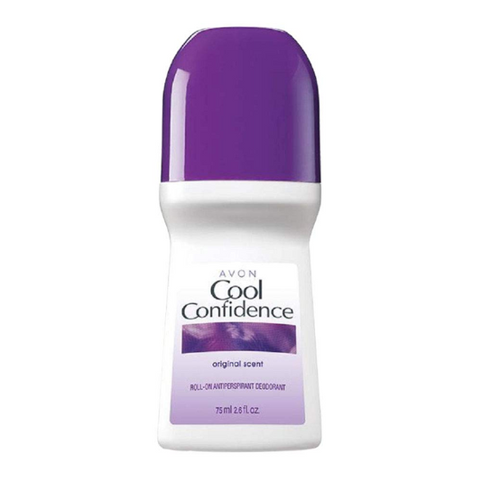 6 Pack -Cool Confidence Deodorant Antiperspirant Roll On - Original Scent