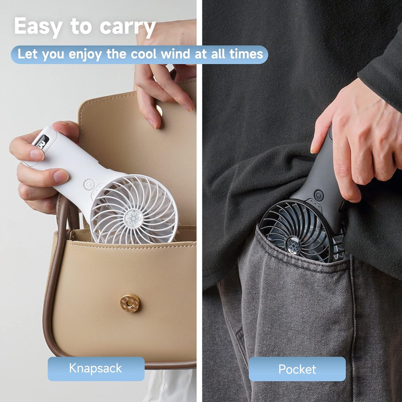 Jozie Check -Mini Speed Adjustable Portable Battery Operated Fans