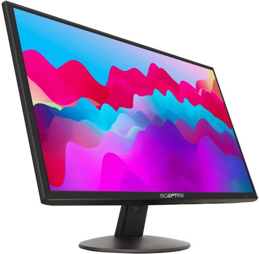 22" Sceptre Ultra Thin 75Hz 1080p LED Monitor E225W-19203R 2x HDMI VGA Build-in Speakers