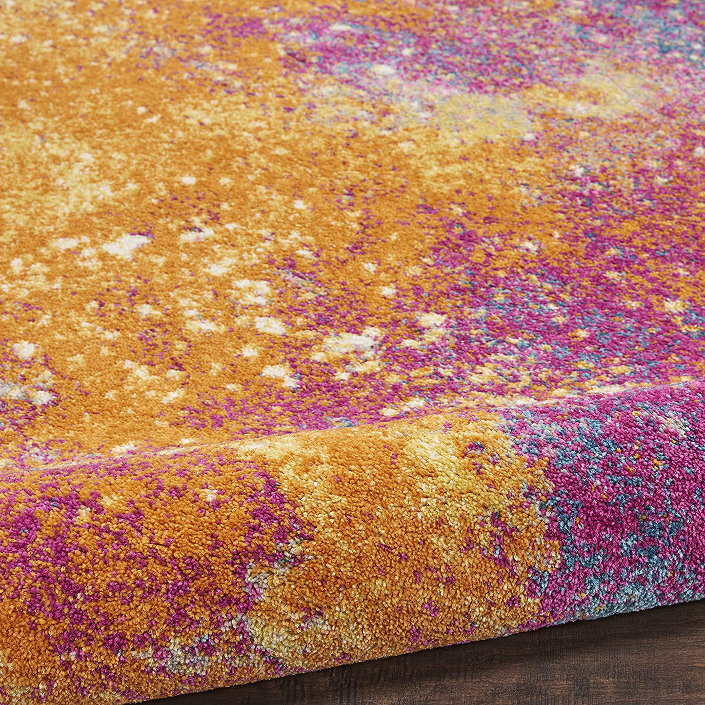 Nourison Passion Bohemian Abstract Sunburst 1'10" x 6' Area Rug, (6' Runner)