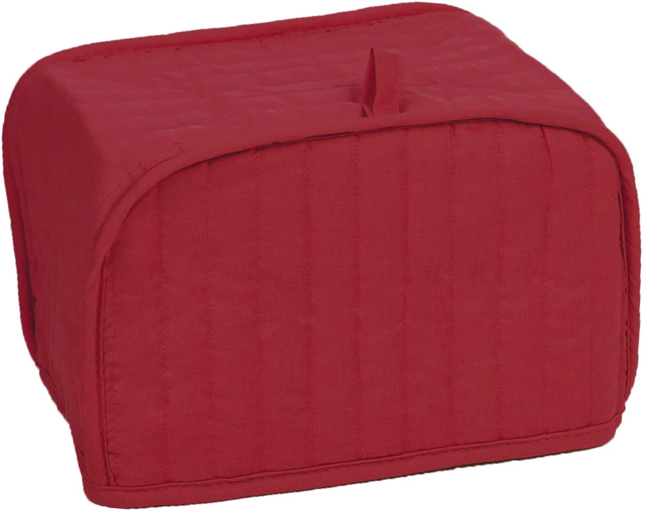 RITZ Polyester / Cotton Quilted Four Slice Toaster Appliance Cover, Dust and Fingerprint Protection, Machine Washable, Black