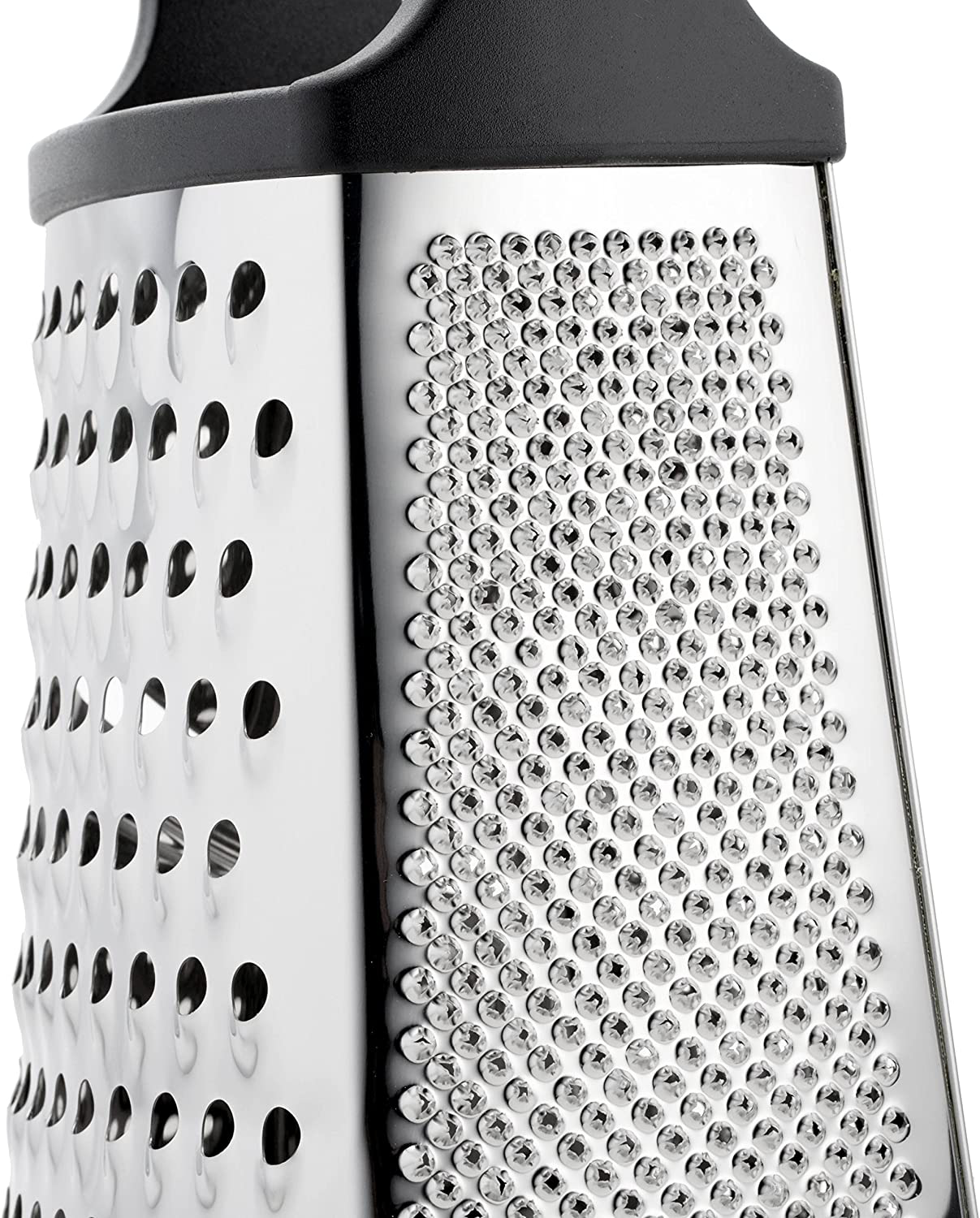 Spring Chef Professional Box Grater, Stainless Steel with 4 Sides, Best for Parmesan Cheese, Vegetables, Ginger, XL Size, Teal