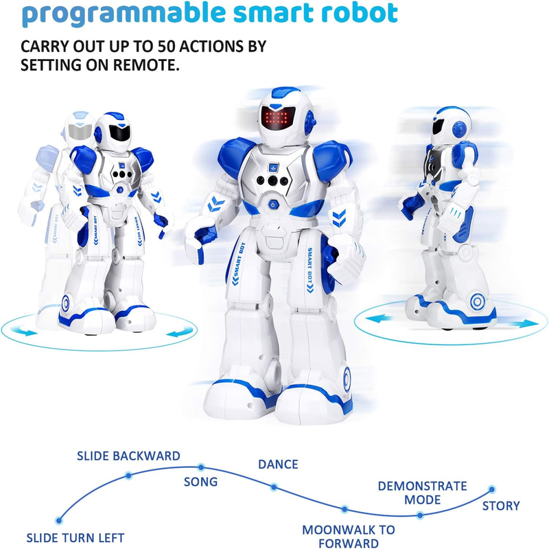 RC Gesture Sensing Toy, Interactive Walking Singing Dancing Robot