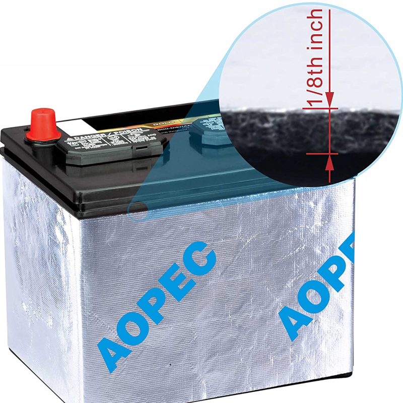 AOPEC Battery Insulation Kit For Top And Side Mount Batteries