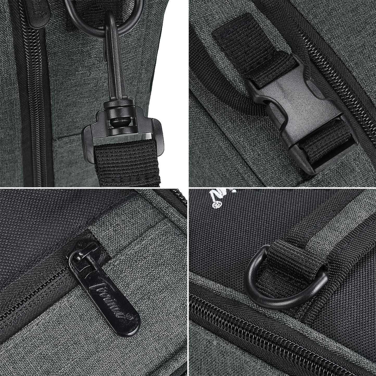 Expandable Insulated Lunch Bag, Leakproof Flat Lunch Cooler Tote with Shoulder Strap for Men and Women, Suitable for Work & Office Tirrinia, Blue