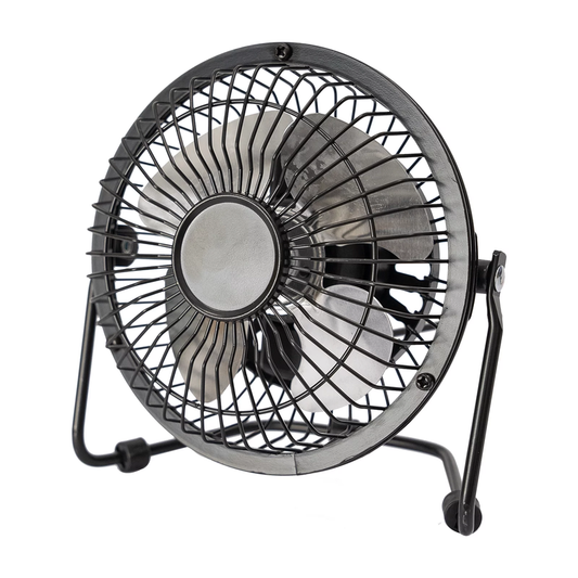 Personal USB Powered Desk Top Fan - 4 Inch