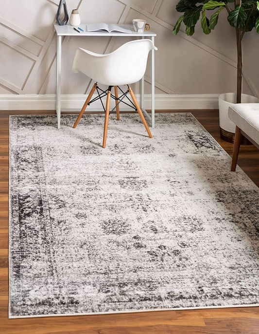 Unique Loom Sofia Collection Area Traditional Vintage Rug, French Inspired Perfect for All Home Décor, 3' 3 x 16' 5 Runner, Brown/Ivory