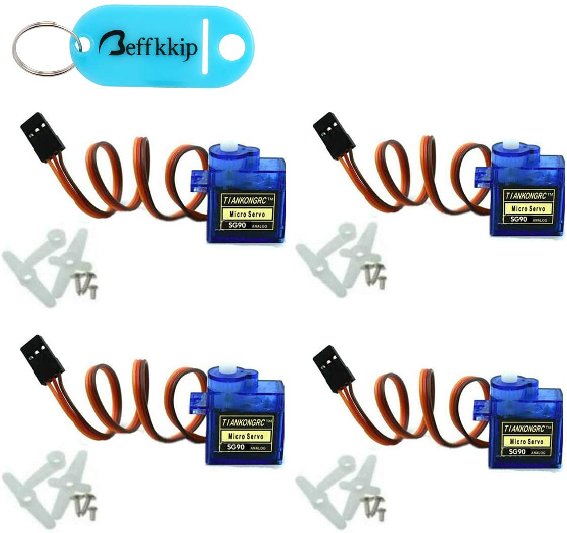 10Pcs SG90 9g Micro Servos for RC Robot Helicopter Airplane Controls Car Boat