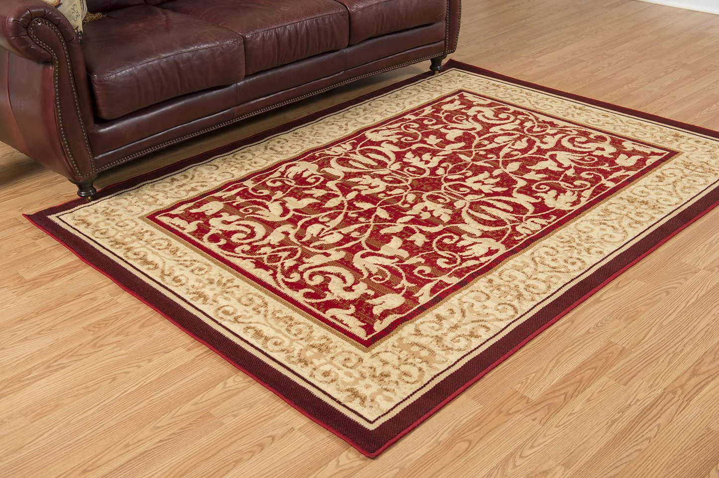United Weavers of America Dallas Baroness Rug, 2'3 x 8', Beige