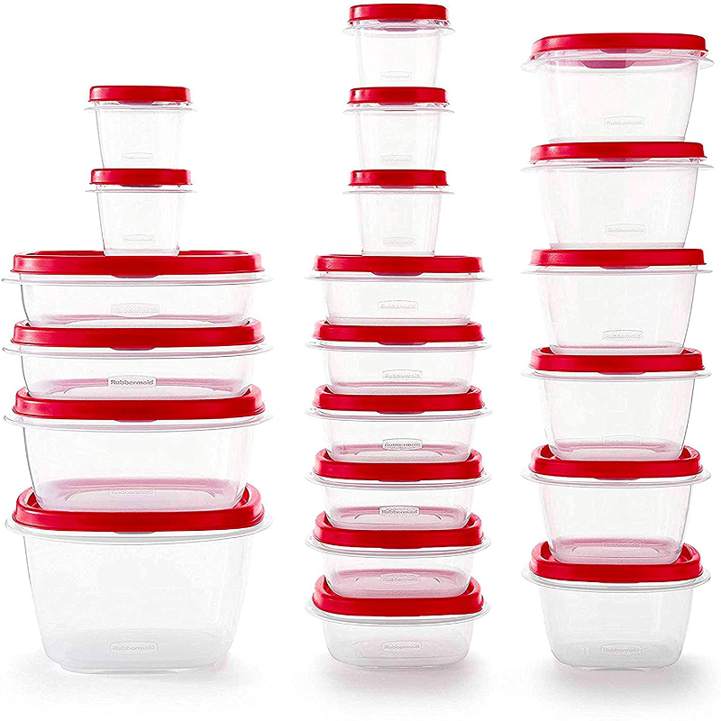 Rubbermaid Easy Find Vented Lids Food Storage Containers